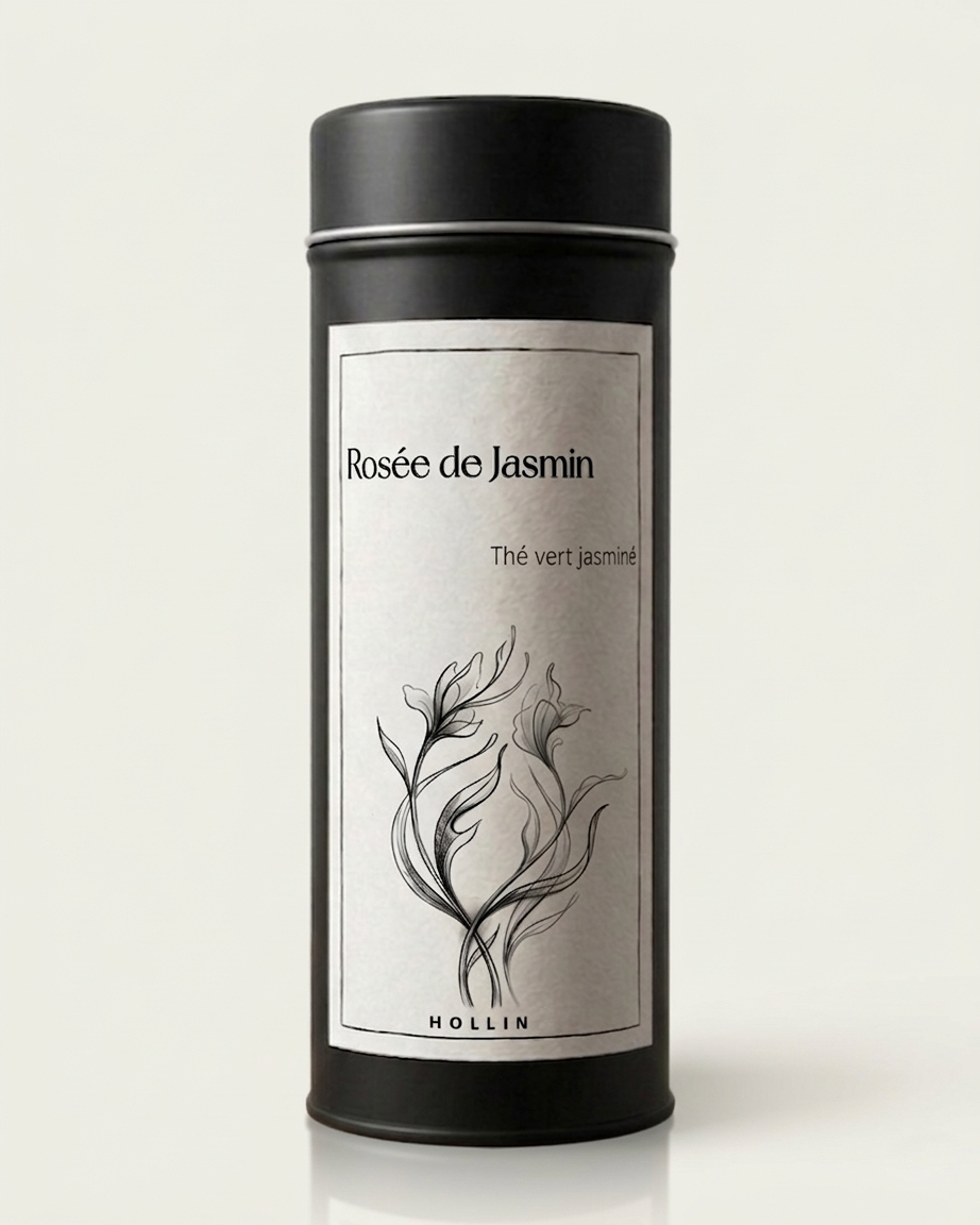 Rosée de Jasmin de la maison HOLLIN, sélection puriste sans arômes ajoutés à Sartrouville (Île-de-France)
