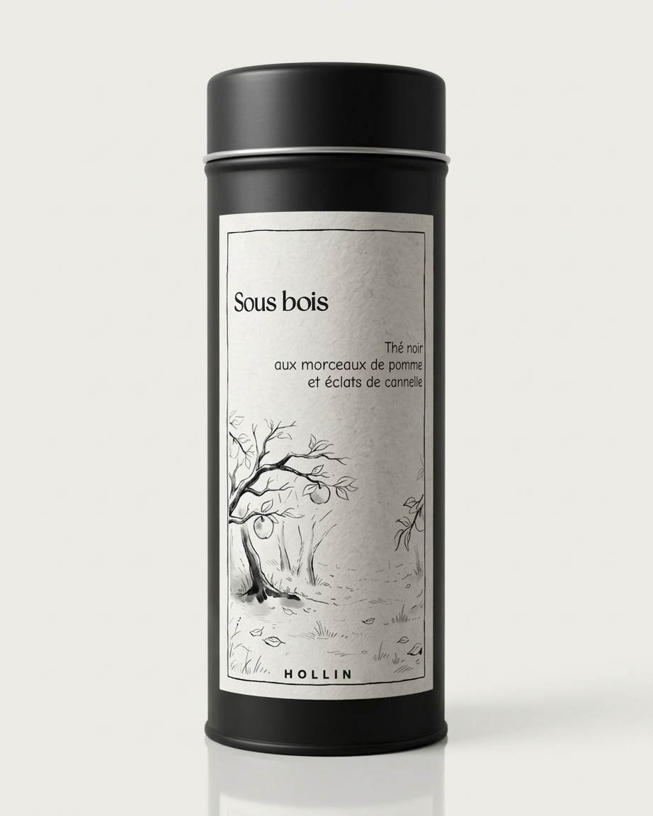 Sous bois de la maison HOLLIN, sélection puriste sans arômes ajoutés à Sartrouville (Île-de-France)