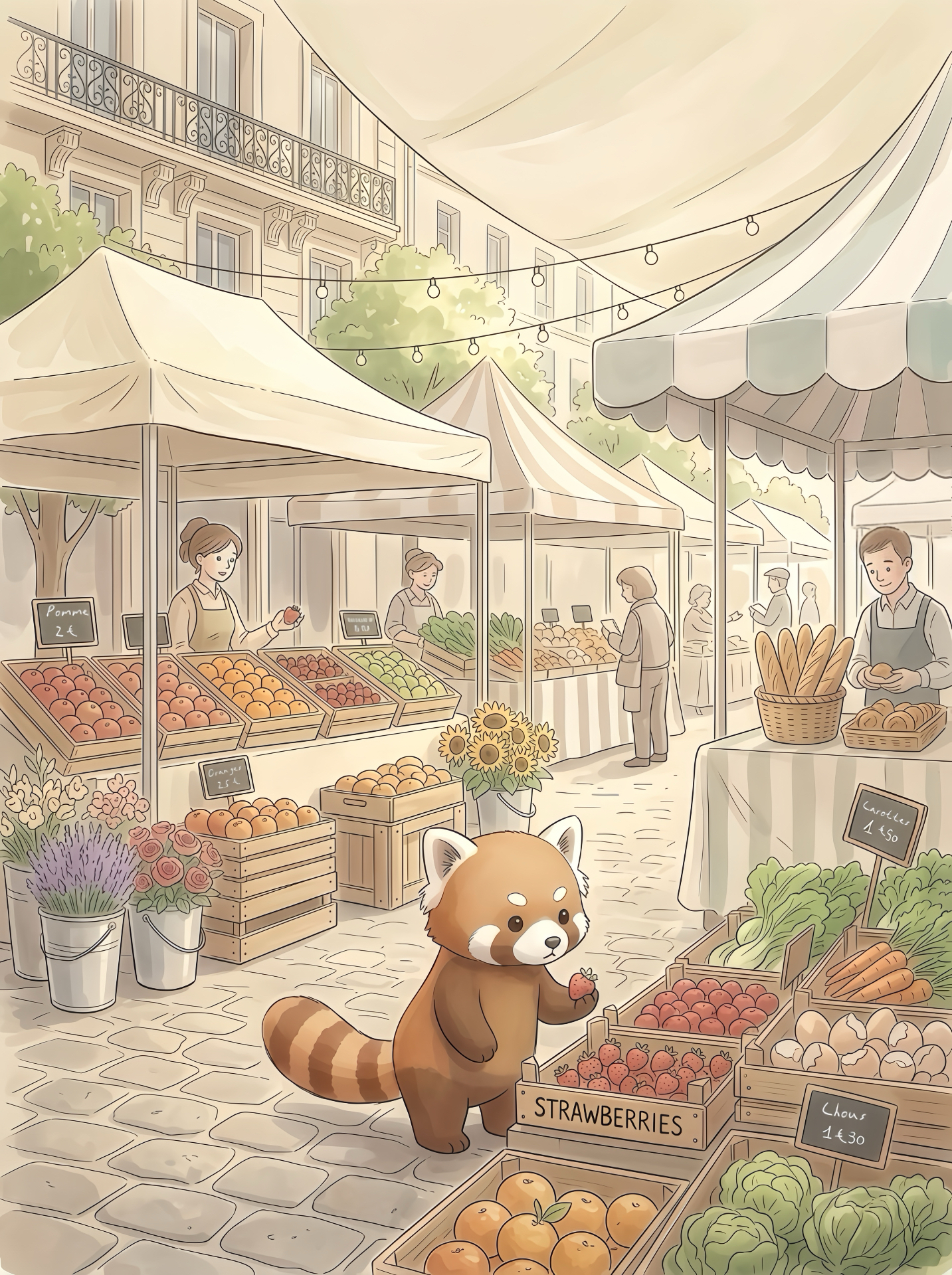 Dans le marché - Carte postale de la maison HOLLIN, sélection puriste sans arômes ajoutés à Sartrouville (Île-de-France)
