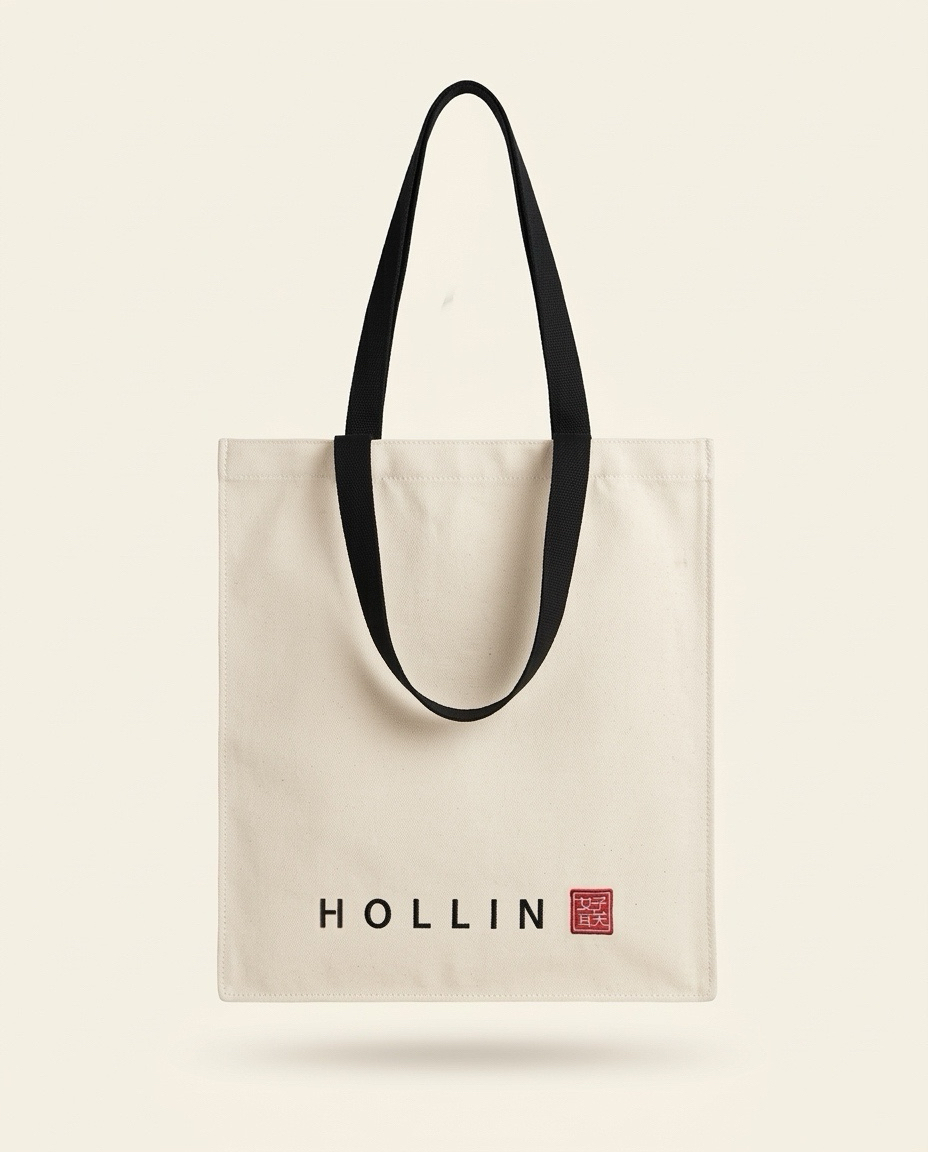Sac cabas en toile - Hollin de la maison HOLLIN, sélection puriste sans arômes ajoutés à Sartrouville (Île-de-France)