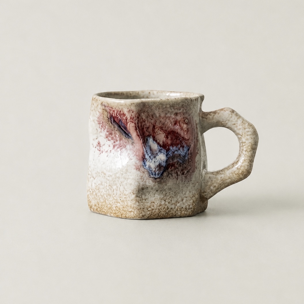 Mug en grès à cuisson variable de la maison HOLLIN, sélection puriste sans arômes ajoutés à Sartrouville (Île-de-France)